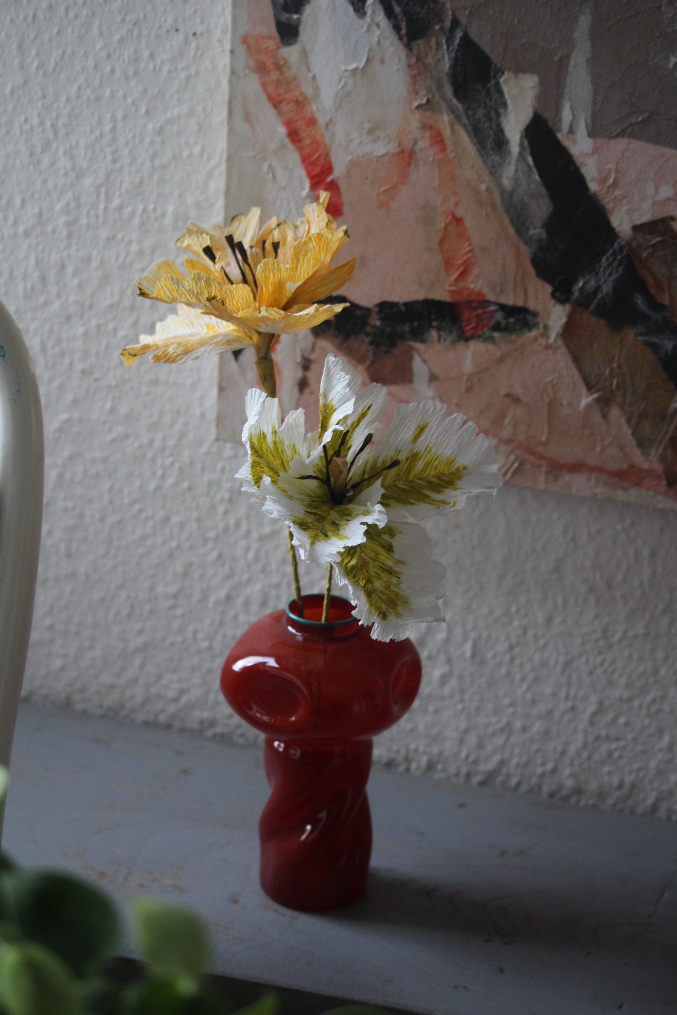 Rubin Skulptur Vase 11x11xH17