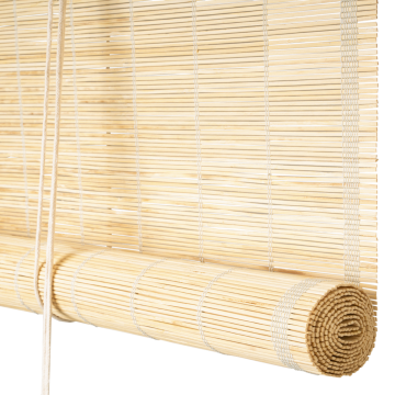 Imidlertid taske vedtage Bambus Rullegardin 110 x 160 cm.