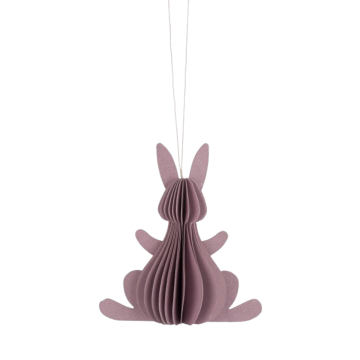 Lilac Bunny - 7.5 cm.
