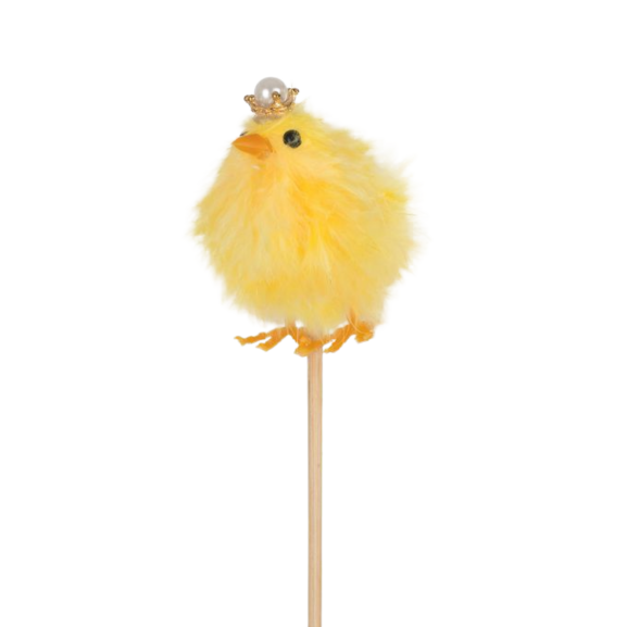 Yellow Chick On Stick