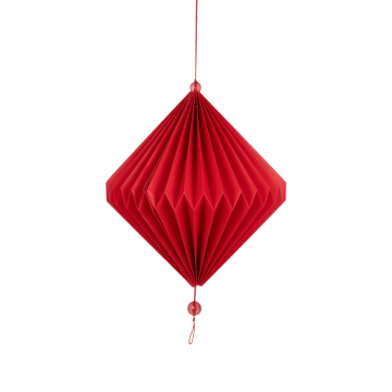 Rød Prisme 25x15 cm.