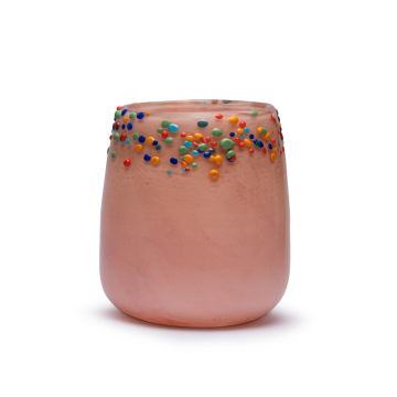 Pink Vase 9x9xH10