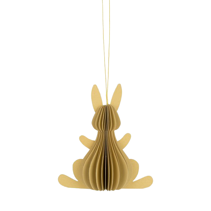 Easter Bunny 7.5 cm. Gul