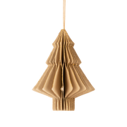 Beige Juletræ 10 cm.
