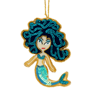 Perlebroderet Havfrue